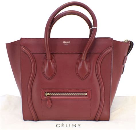 celine mini pebbled luggage bag|celine mini camera shoulder bag.